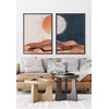 Wallity Uramljena slika Ersy2Limodel22, 33x48 cm, 2 dela