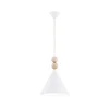 Argon 8632 - Luster na sajli KEGEL 1xE27/15W/230V bela