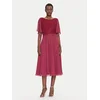 Swing Cocktail obleka 5AI02500 Bordo rdeča Regular Fit
