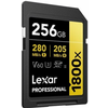 Lexar SDXC spominska kartica, 256 GB, UHS-II, V60