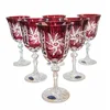 Marika Kozarci za vino Ruby Crystal 220ml Olive Grinder 6 kosov