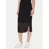 DKNY Ravno krilo P5BRAV85 Črna Slim Fit