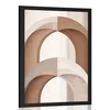 Plakat abstraktne oblike No12 - 60x90 black