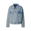HUGO Prehodna jakna Lou moder denim/bela