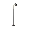 Halo Design 746866 - Podna lampa VOGUE 1xE27/40W/230V crna/mesing