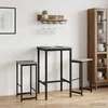 vidaXL Barski stol 2 pcs Siva Sonoma 40 x 32 x 64 cm Inženirski les