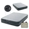 INTEX Vazdušni krevet Queen Comfort-plush, Svetlosivi