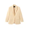 MANGO Blazer MARTINI svetlo rumena