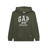 GAP Majica HERITAGE temno zelena/bela