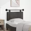 vidaXL Visoki naslon za glavo Enobarvno Črna 90 x 55 x 5 cm Antikni PU