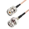 shumee Pigtail BNC vtič/UHF vtičnica RG316 2m