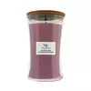 WoodWick Wild Berry & Beets mirisna svijeća s dřevěným knotem 609,5 g