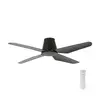 Lucci Air 213000 - Plafonski ventilator AIRFUSION ARIA, crne boje, sa daljinskim upravljačem