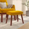 Tabure boja senfa 45x29,5x35 cm baršunasti