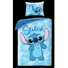 shumee Bombažna posteljnina 160x200 Lilo in Stitch Hit Youth modra