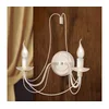 Orion WA 2-809/2 - Zidna lampa VELA 2xE14/40W/230V bela/zlatna/patina
