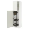 METOD Visoki element-ostava, bela/Veddinge bela, 60x60x220 cm