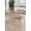 HANAH HOME Set stolica (4 komada) Vina Cappuccino Gold