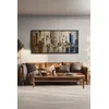 Wallity Dekorativna uramljena slika, 50x120cm, Šarena