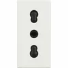 CLASSIA EURO VTIČNICA 2P+E/16A/250V 1M BELA RW4180