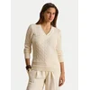 Lauren Ralph Lauren MEREN LONG SLEEVE PULLOVER Bež
