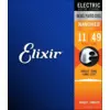 Elixir 12102 Electric NANOWEB Medium 11-49 žice za električnu gitaru