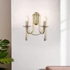 Opviq Zidna lampa Kontes-52-29, 7x19x3cmx38cm, IP20, Zlatna boje