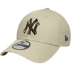New-Era 9FORTY Outline Camo New York Yankees MLB Cap Bež
