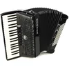 Hohner BRAVO III 96-basna harmonika črna