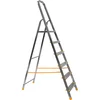 Alve Enostranska aluminijasta lestev 6 stopnic do 150 kg