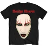 Marilyn Manson Unisex majica Red Lips M