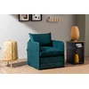 ATELIER DEL SOFA Fotelja na razvlačenje Saga Single Petrol Green