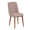 Hanah Home Trpezarijska stolica Vina Sandalye 47x89x46cm Orah