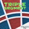Segment za pikado tarčo GRANBOARD Triple -Blue 2 kom