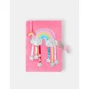 Monsoon Children Sveska Rainbow Lockable, Roze