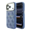 Maska Guess 4G Embossed Classic MagSafe za Samsung iPhone 17 Pro/ 18 Pro plava