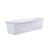 Saksija pravougaona agro 40cm bela