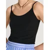 Sinsay - Bluza na bretele - crno