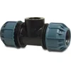 shumee Jason 90° prehodni T-kos PP 25 mm x 3/4 x 25 mm objemka