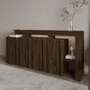 HANAH HOME Komoda Beliz Walnut