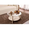Hanah Home Klub sto Clara, 75x40x75 cm, Bež