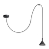 Luster na lanku ETNA 1xGX53/15W/230V crne boje