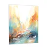 Canvas Slika na platnu Nežni kontrast, 100x125cm, Sa ramom, Beli