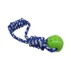 shumee Bubu Pets | Pasja igrača, pletena vrv, zanka, krogla, TPR, modra, 26 cm - Pasja igrača, pletena vrv, zanka, krogla, TPR, modra, 26 cm