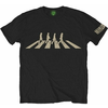 The Beatles Mens Abbey Road Silhouette Black M