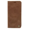 LEATHER RETRO FLIP Maska za telefon za Xiaomi Redmi Note 10 5G tamno, Braon