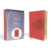 Niv, Premium Gift Bible, Youth Edition, Leathersoft, Coral, Red Letter Edition, Comfort Print: The Perfect Bible for Any Gift-Giving Occasion