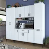 Hanah Home Komoda 220x198,6x40cm Bela