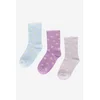 Nogavice Jenny 7KB-002-SS25 (3-PACK) Modra