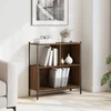 Regal za knjige boja hrasta 72x28x77,5 cm od konstruiranog drva